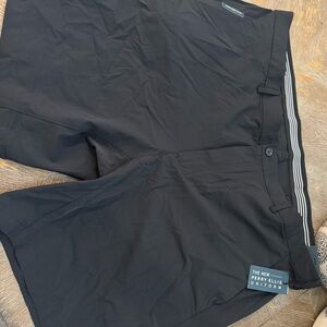 Perry Ellis Jet Black Casual Shorts